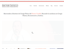 Tablet Screenshot of doctorcastello.com